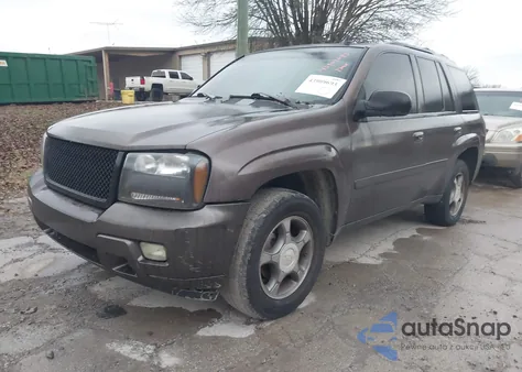 2008 Chevrolet Trailblazer Lt from USA, damaged, VIN 1GNDS13S982170377